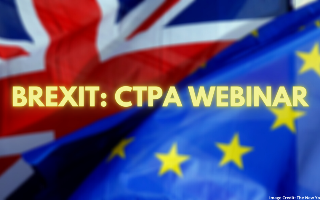 CTPA Brexit Webinar ft. Millie Kendall MBE