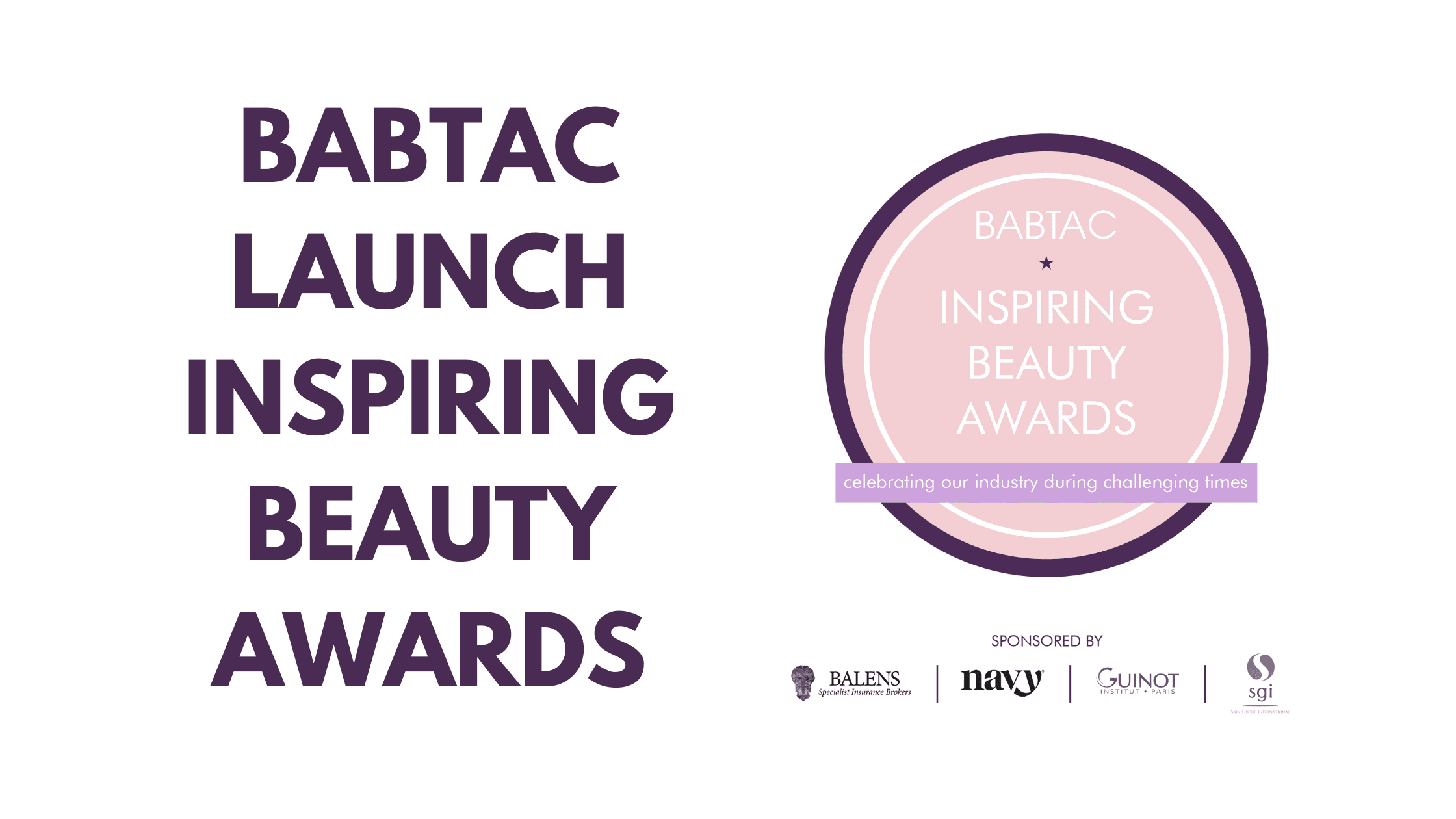 babtac launch inspiring beauty awards