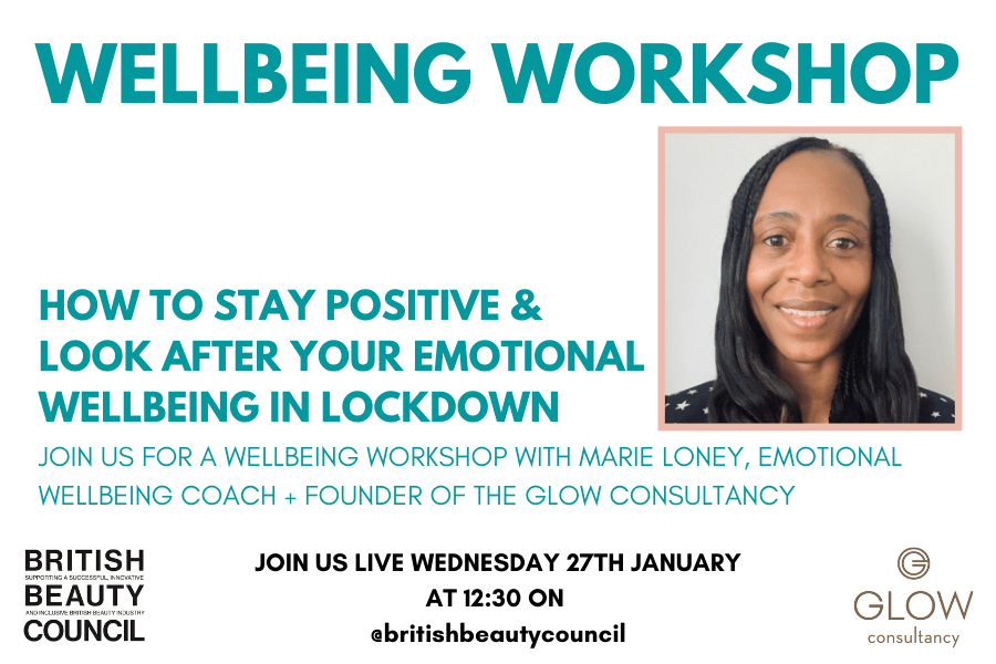 Instagram Live: Wellbeing Workshop with Marie Loney