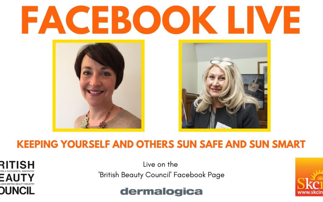 Facebook Live: Keeping yourself and others sun safe and sun smart