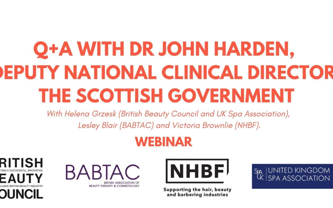 Q+A with Dr John Harden, Deputy National Clinical Director, The Scottish Government