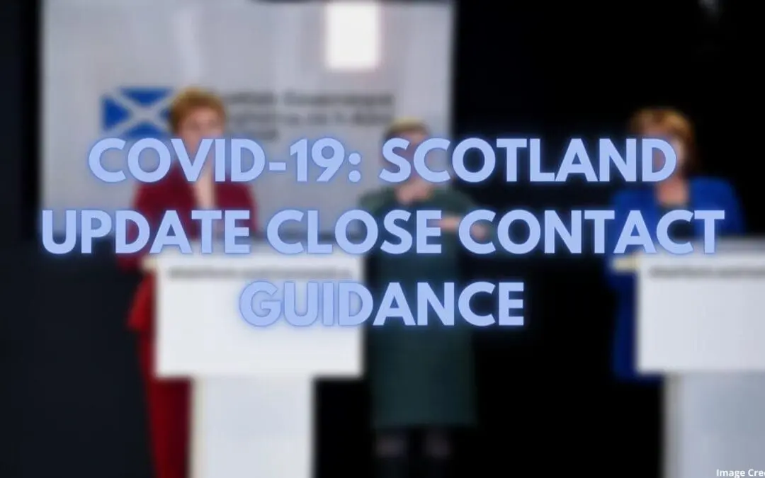 COVID-19: Scotland update close contact services guidance