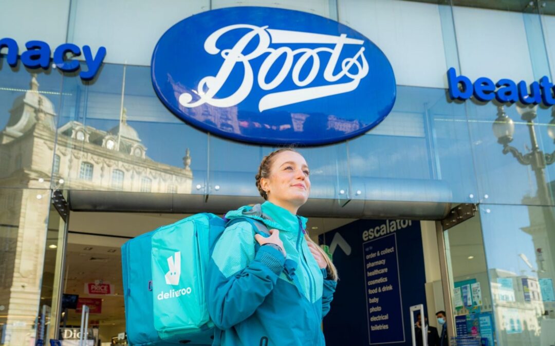 Boots UK launch on Deliveroo