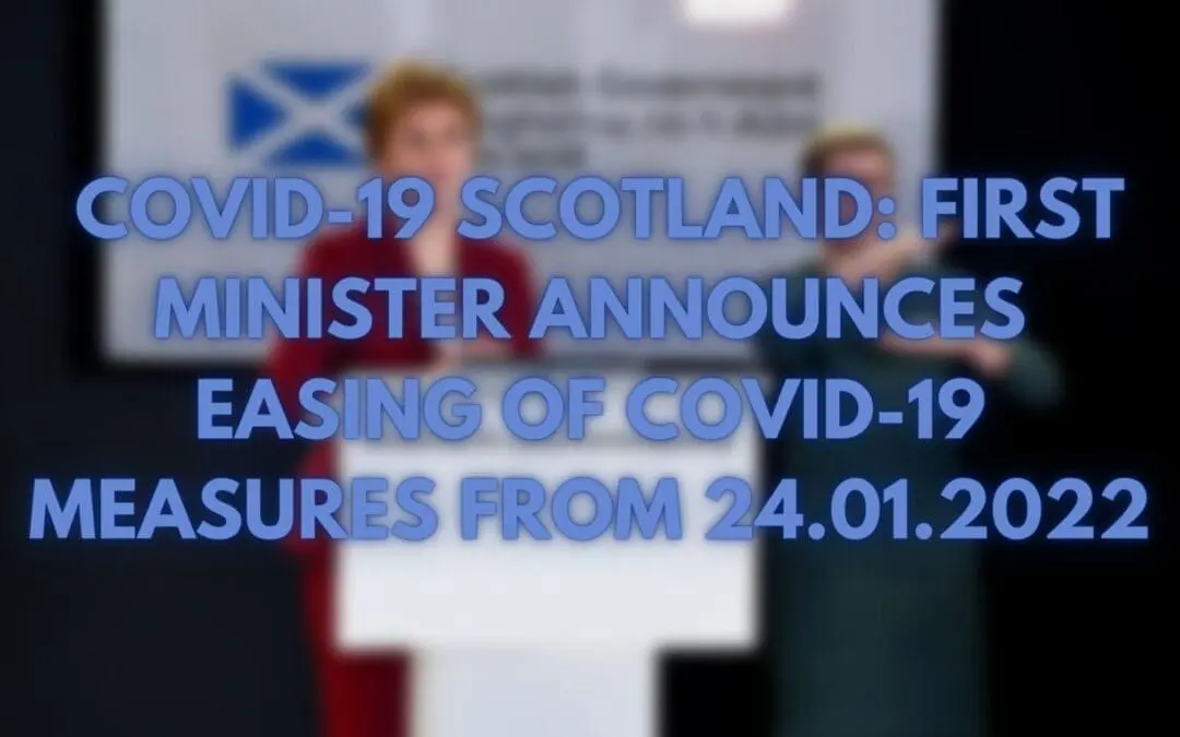 COVID-19: First Minister Announces Easing of Restrictions