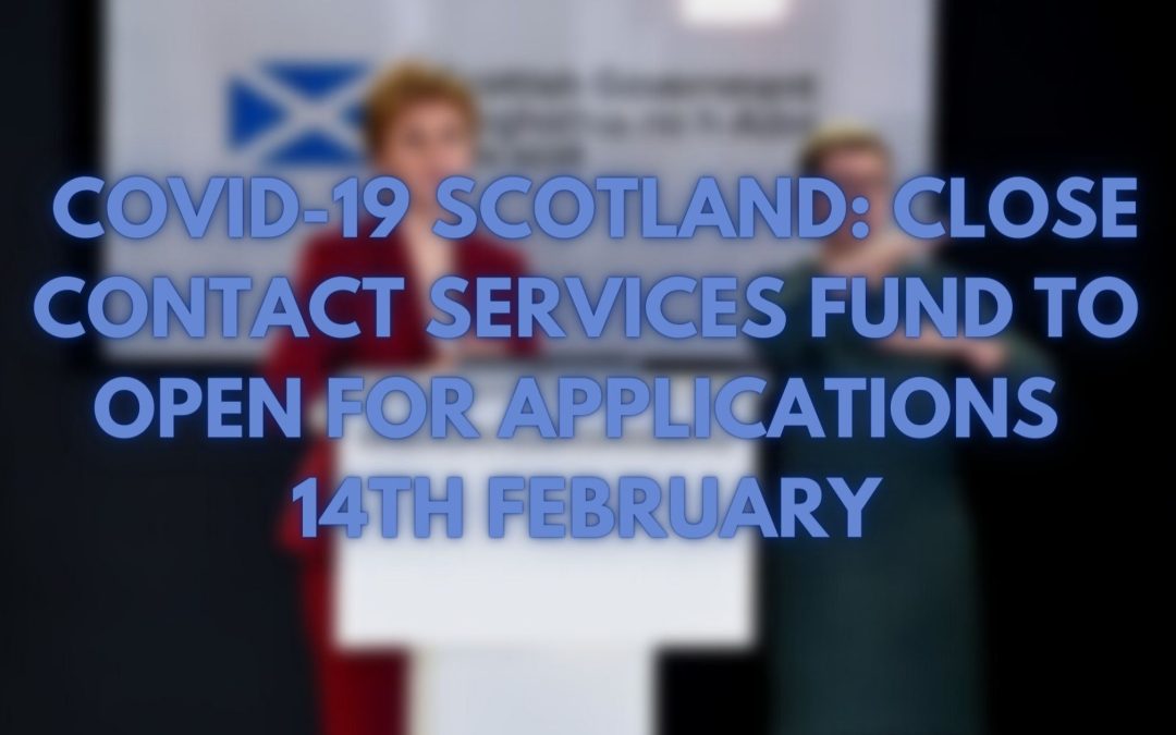 COVID-19: Close Contact Services Fund for Scotland