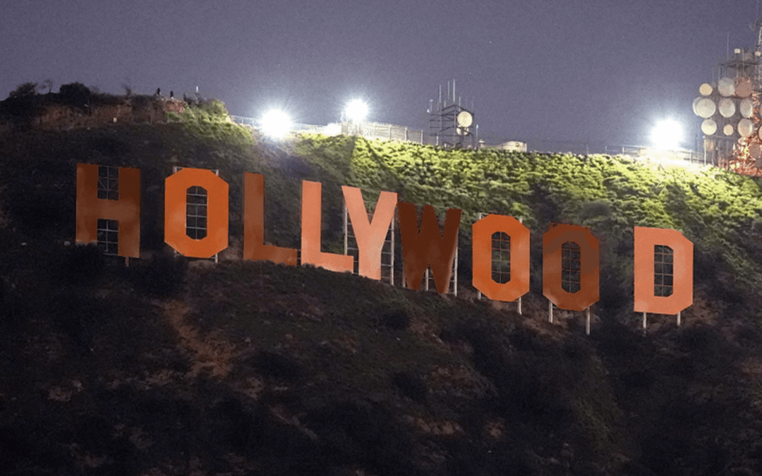 UOMA Beauty paints the Hollywood sign in a stand for inclusivity