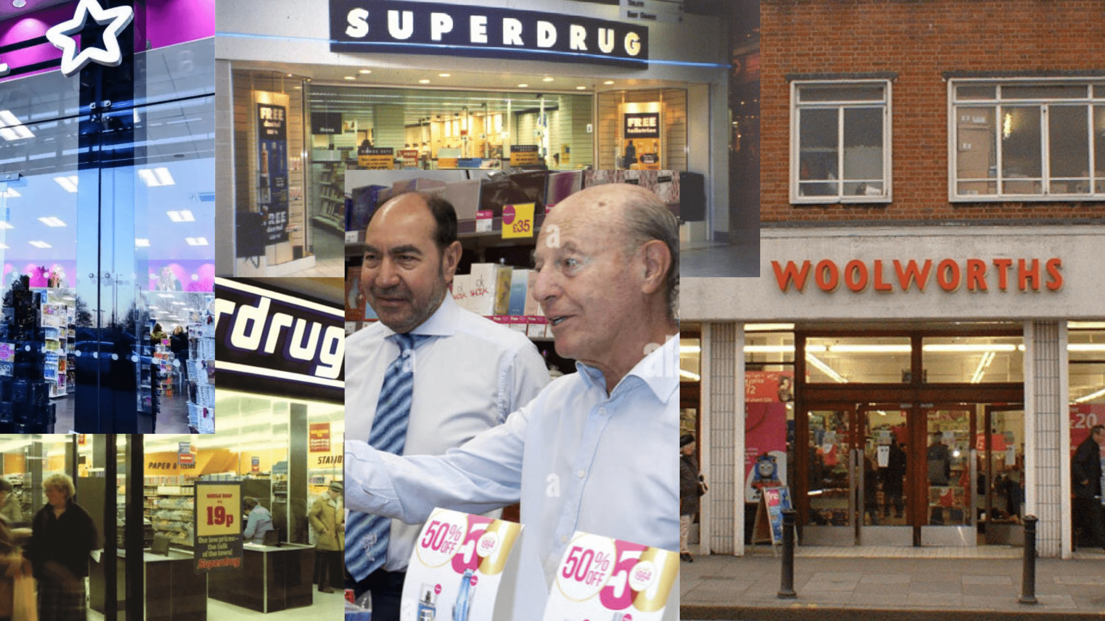 History of superdrug 60th anniversary