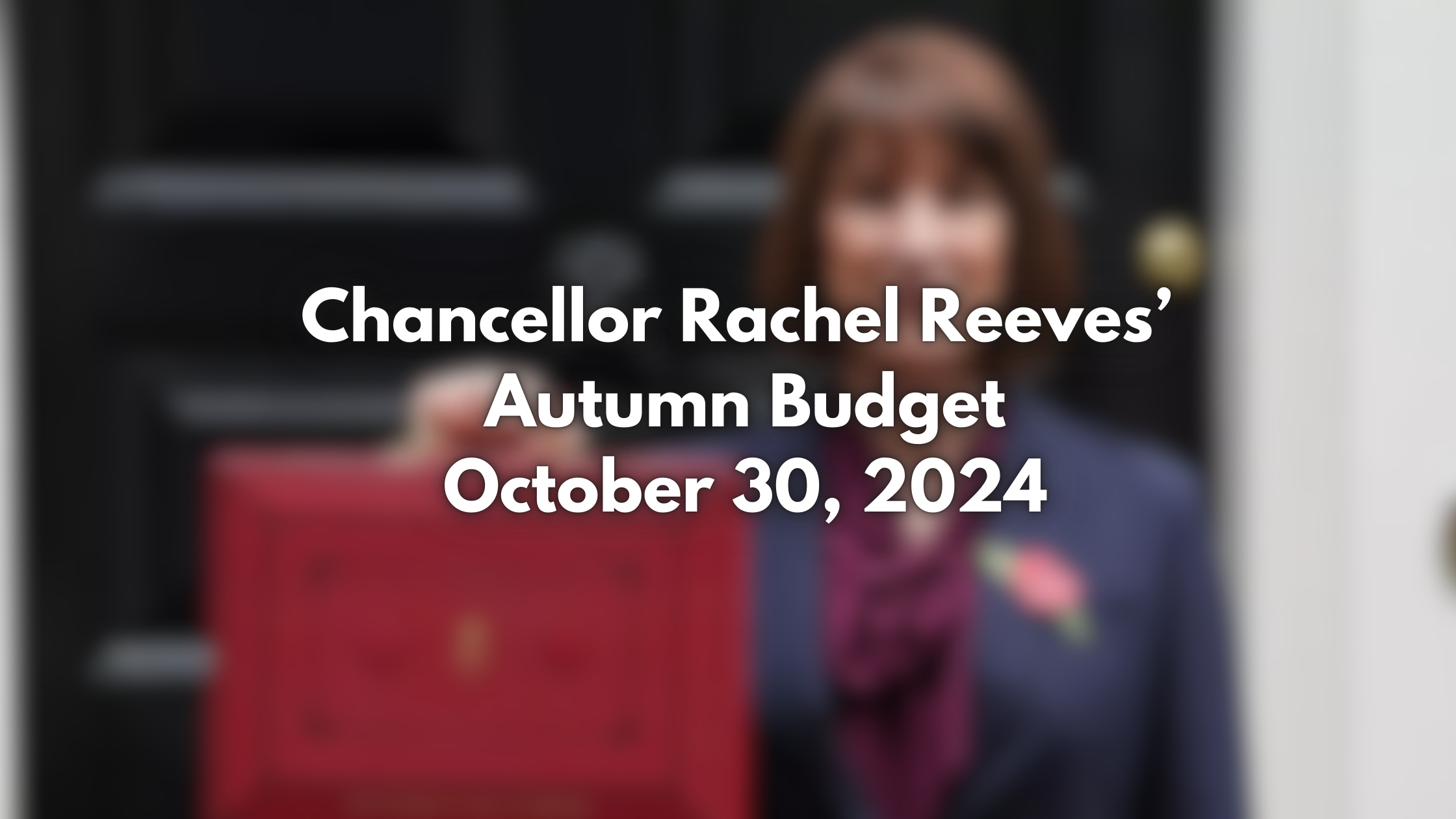 Autumn Budget 2024