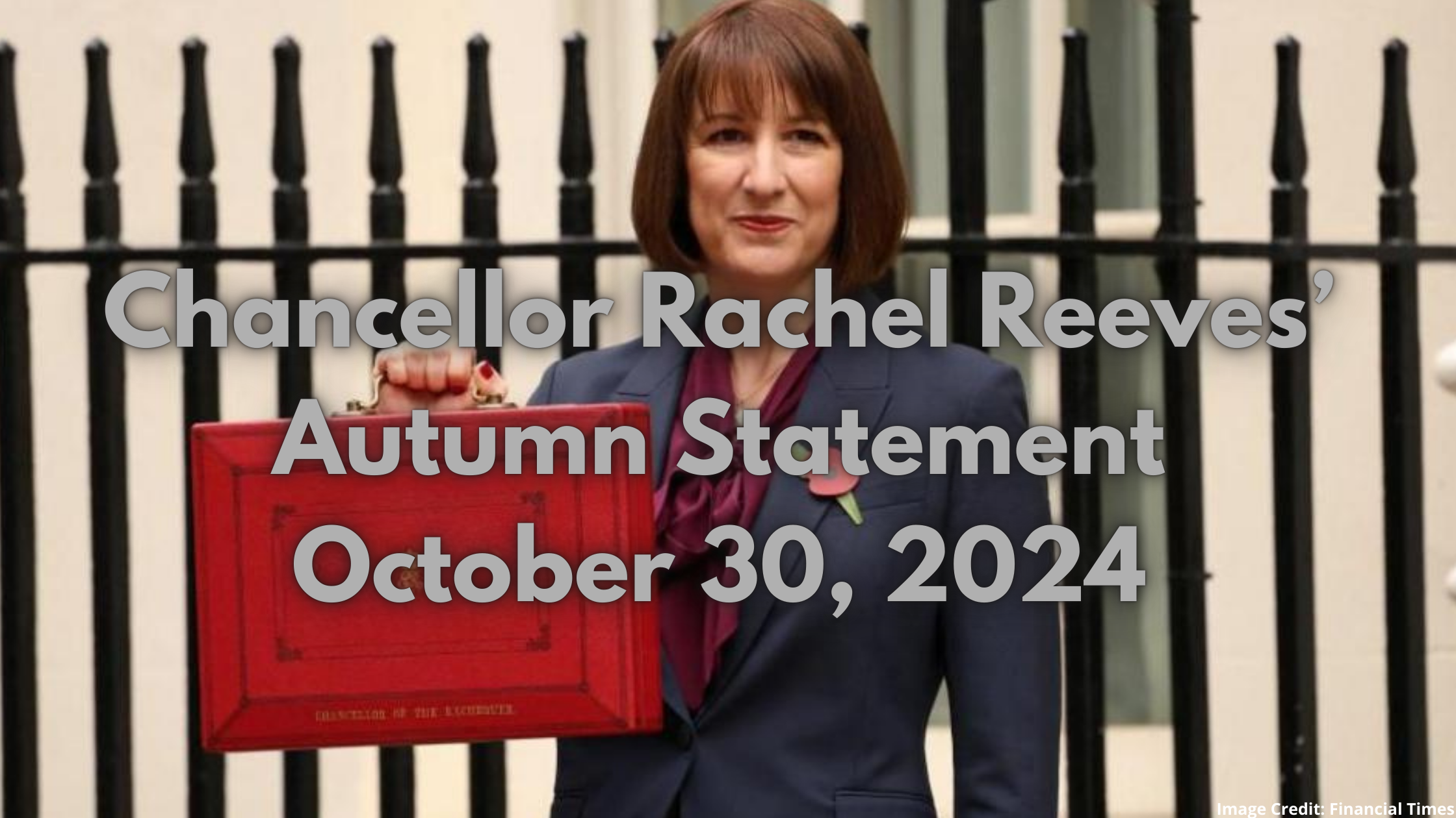 Autumn Statement 2024 Chancellor Rachel Reeves delivers her first