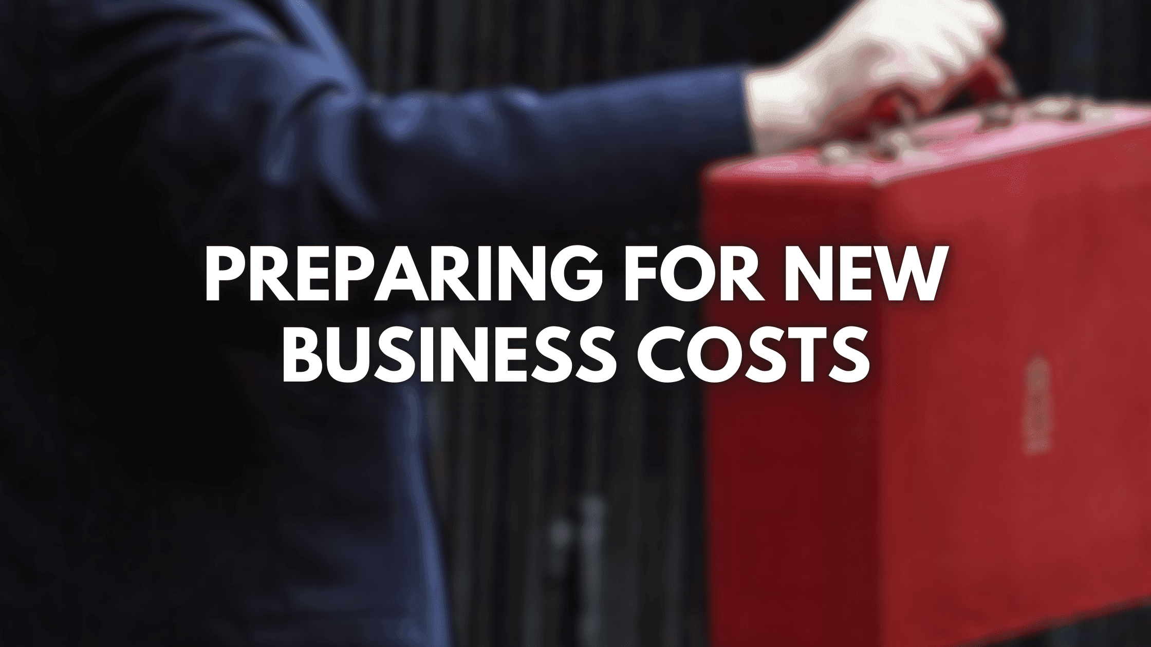Business costs budget