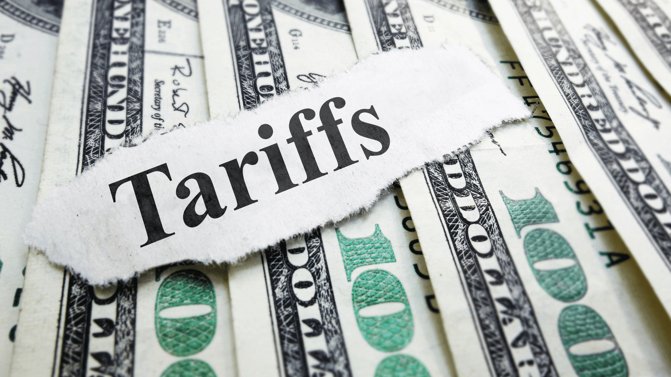 What are tariffs?