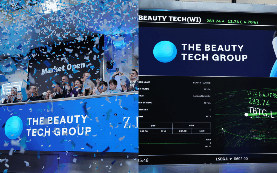 The Beauty Tech Group debuts on the London Stock Exchange