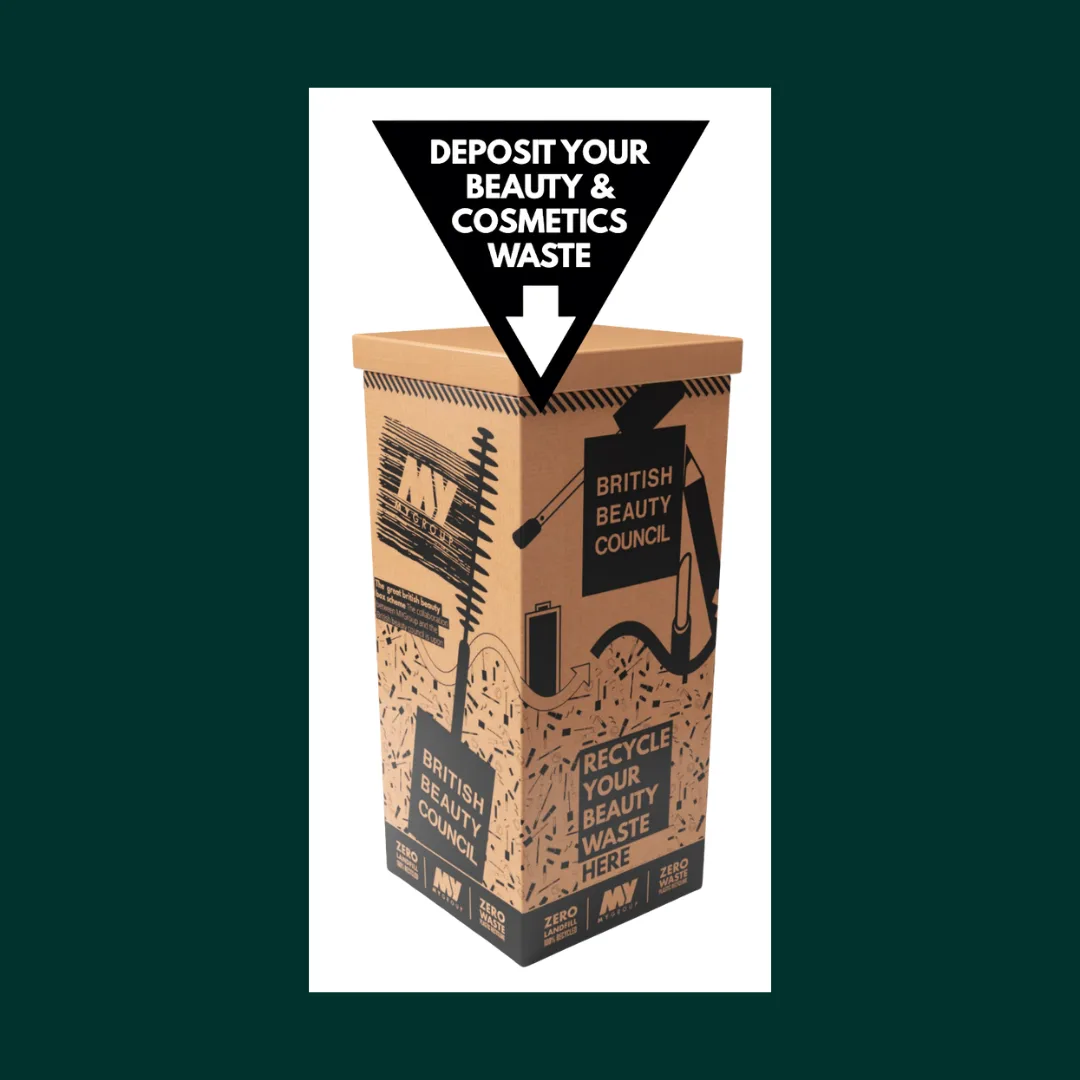 MYGroup X British Beauty Council Recycling Box